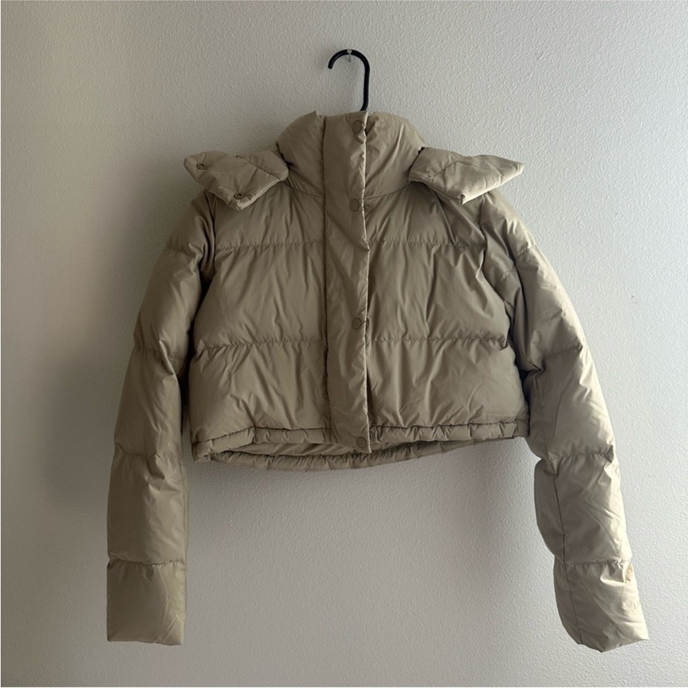 Lululemon wonder puff super cropped jacket